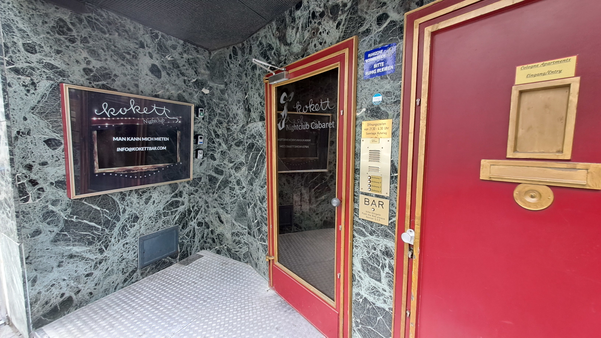 Partyraum Kokettbar Koeln